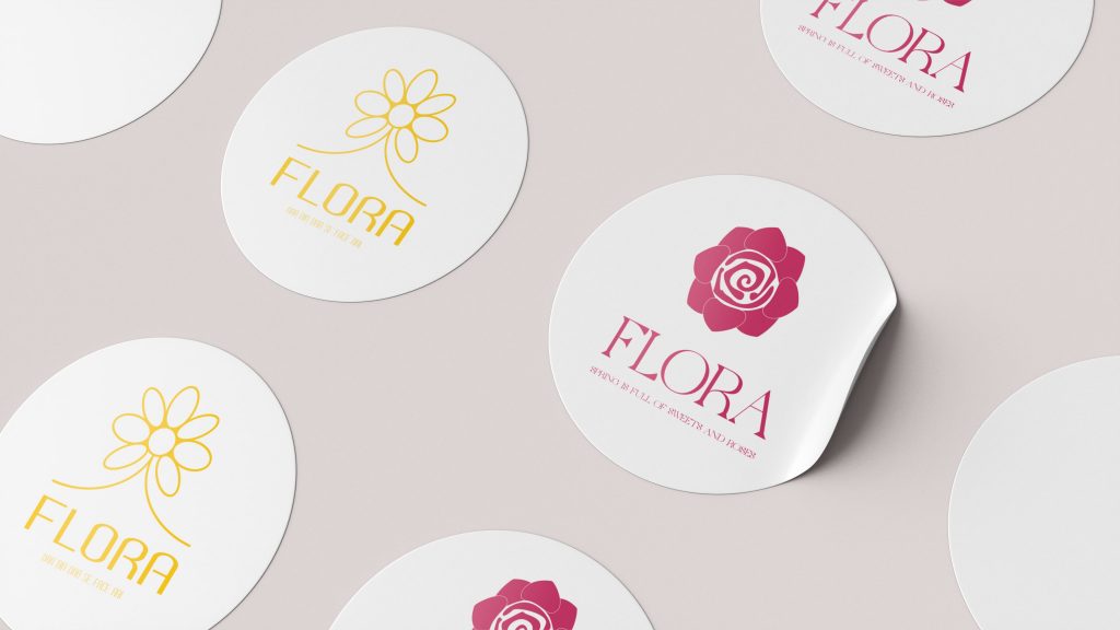 flora stickers