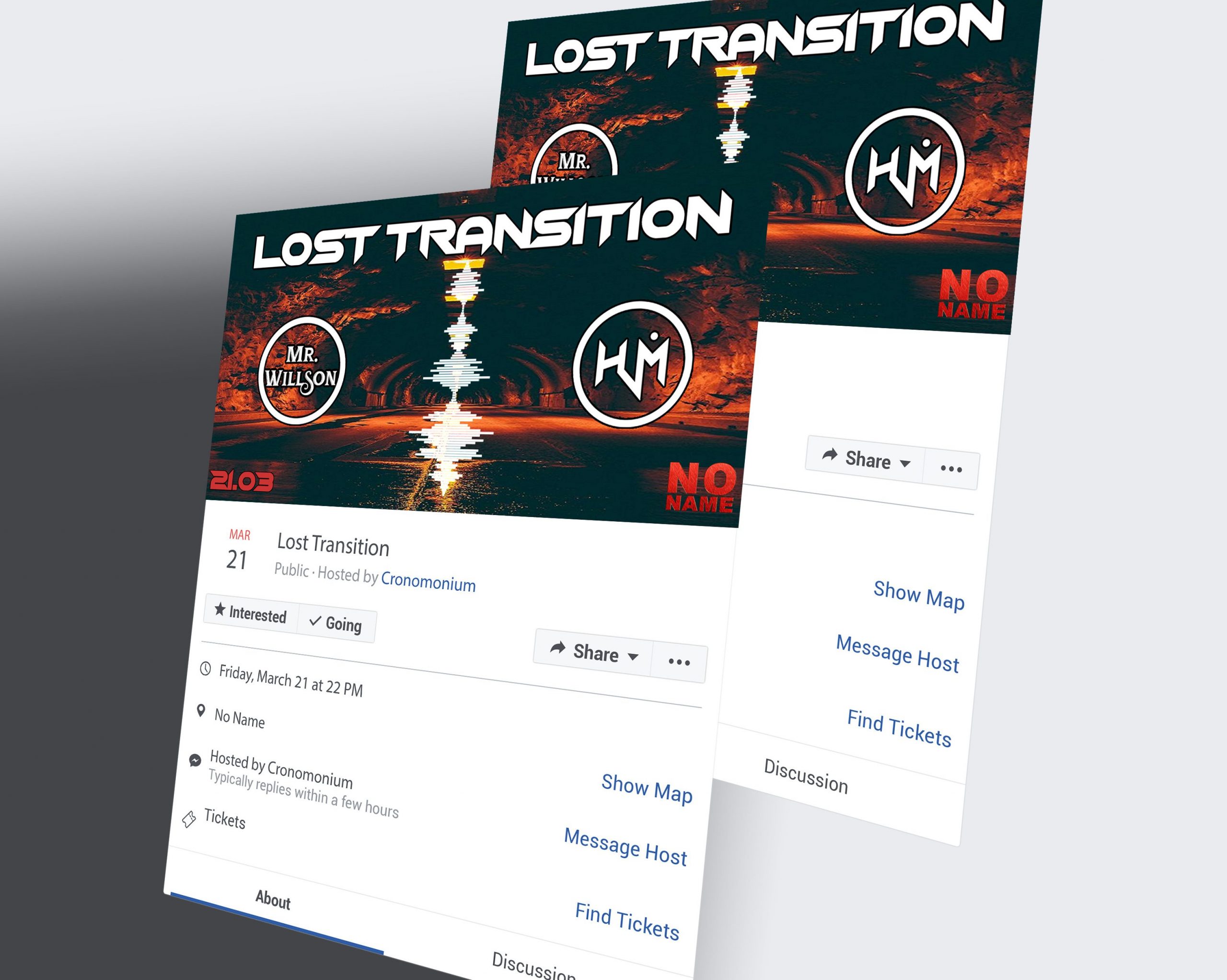 llost transition event cover